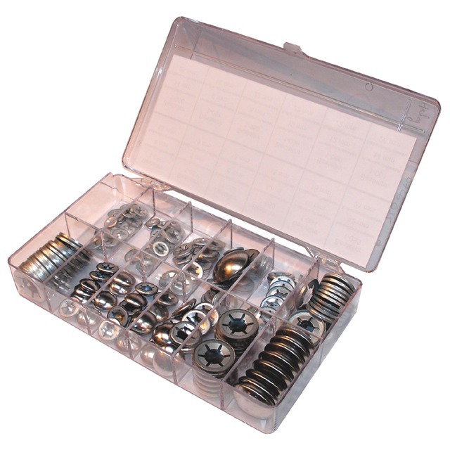 Rondelles D'arret Elastique Assortiment de 190 Pieces référence fournisseur 1875100